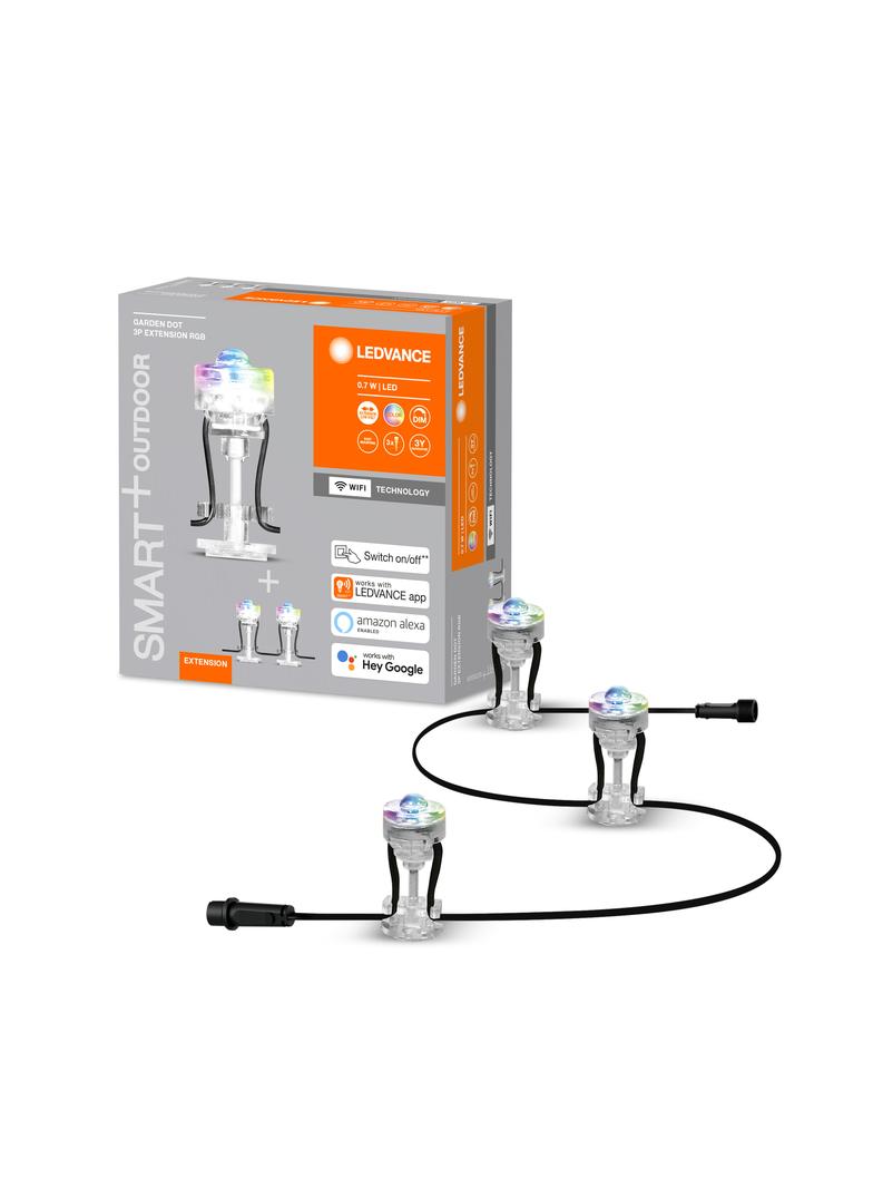 Oprawa SMART+ WIFI GARDEN DOT 3P EXT RGBW