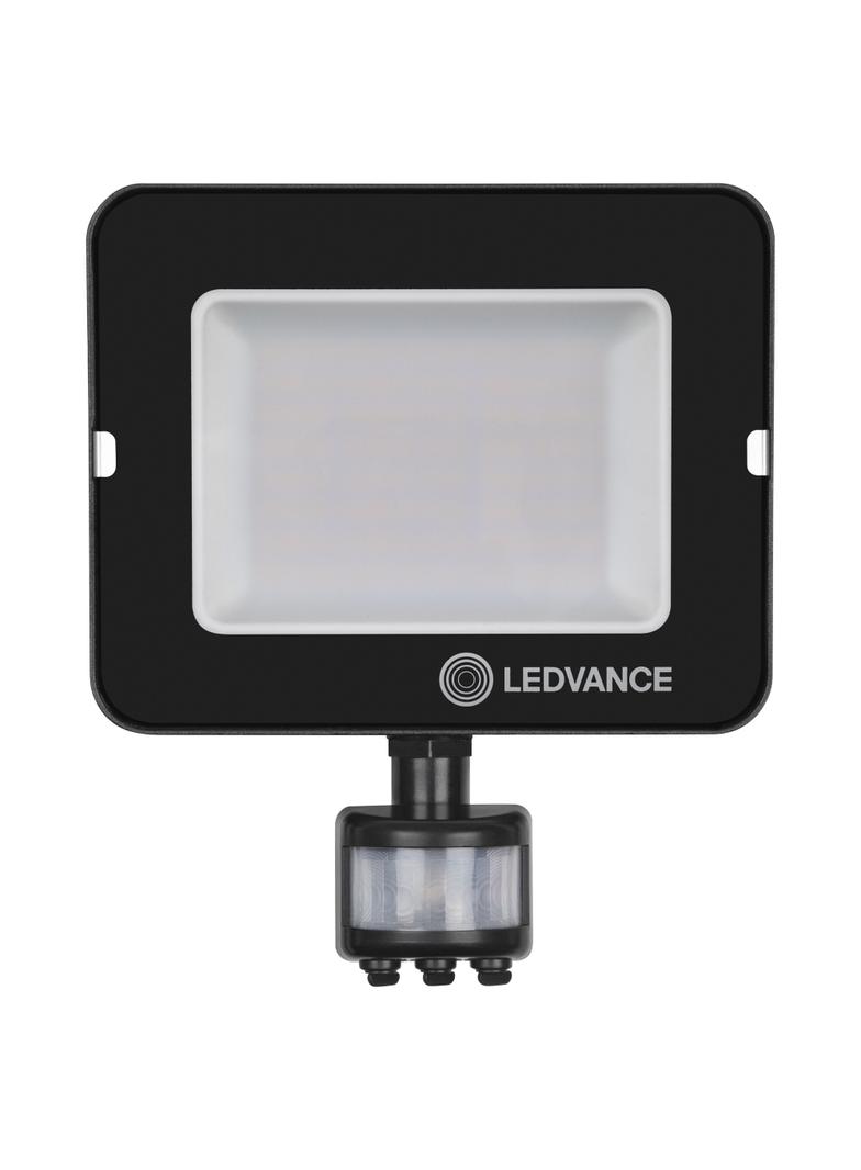 Naświetlacz LED FLOOD COMPACT SENSOR V 50W 830 SYM 100 BK 4058075575301 LEDVANCE
