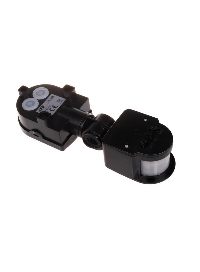 Detektor ruchu DR-05 czarny 180st 230V AC DR-05B F&F