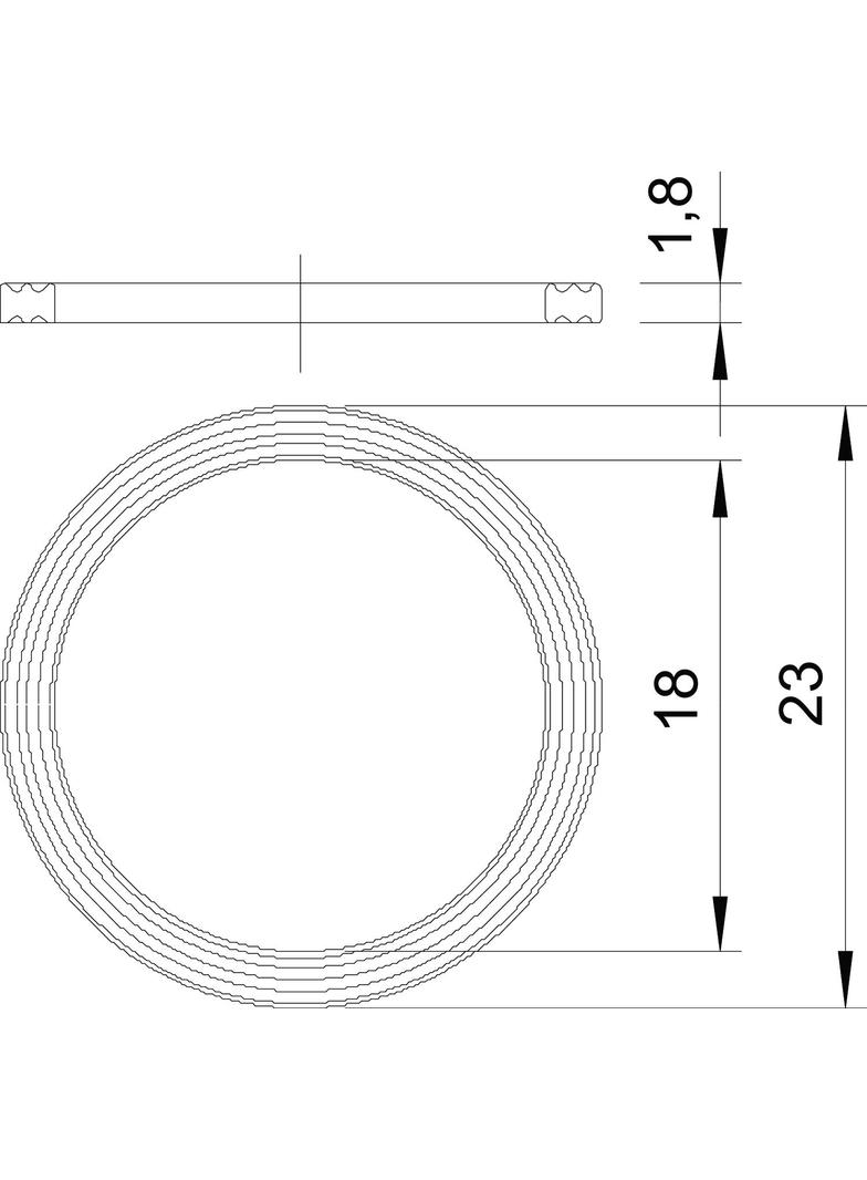 107/F, PIERŚCIEŃ DOCISKA.USZCZ.PG11