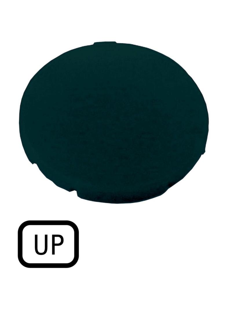 M22-XD-S-GB3 Soczewka przycisku 22mm płaska czarna z opisem /UP/ 218199 EATON