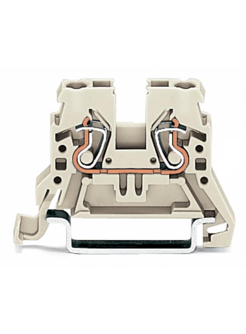 złączka 2-przewodowa Ex 2,5 mm2 jasnoszara