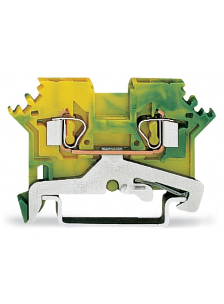 złączka PE 2-przewodowa 2,5 mm2 szara