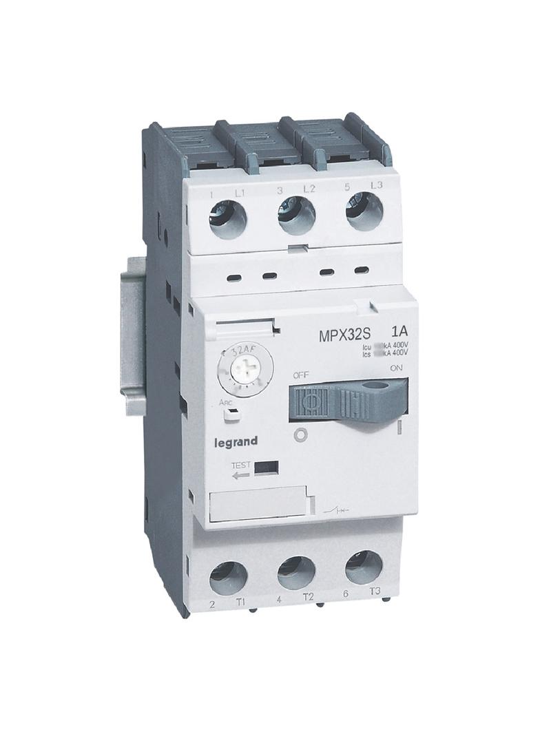 Wyłącznik Silnikowy 3P 0,25Kw 0,63-1A Mpx3 32S 417304 LEGRAND