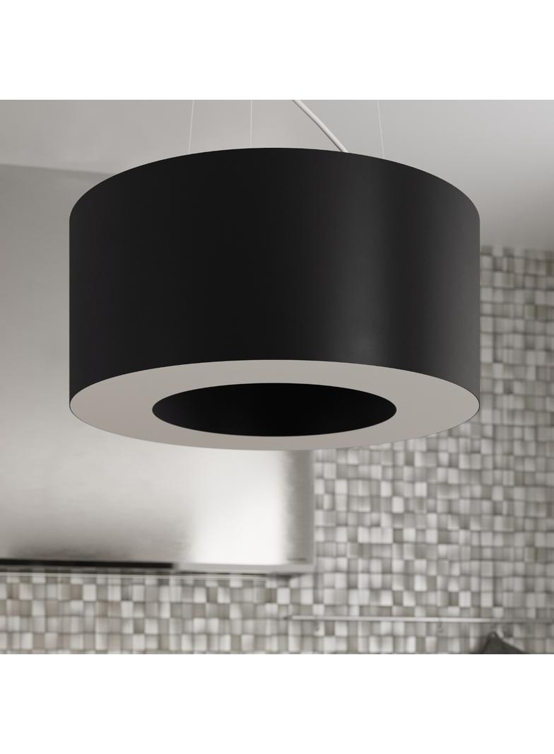 Sollux Żyrandol SATURNO 90 czarny SL.0796