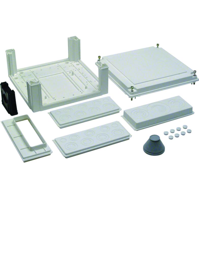 univers Z Obudowa przyłączeniowa pusta montaż dolny 324x307x149mm IP54 U84LU HAGER