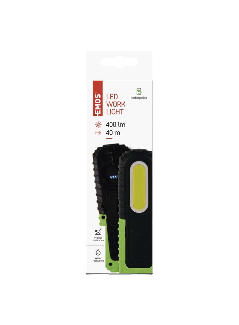 Lampa warsztat. LED 5W COB +3W LED, 400lm, 2000mAh ładowalna P4531 EMOS