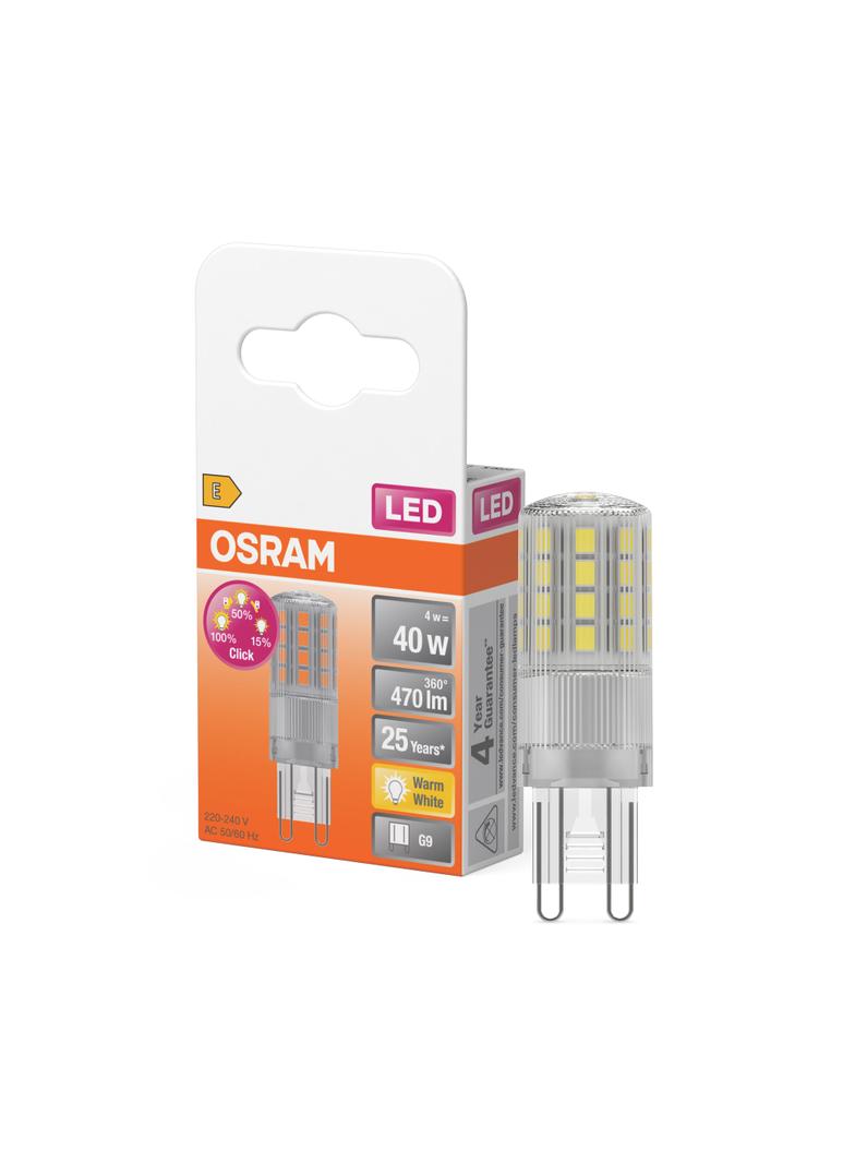 Lampa LED STAR+ non-dim PIN 4W 827 G9