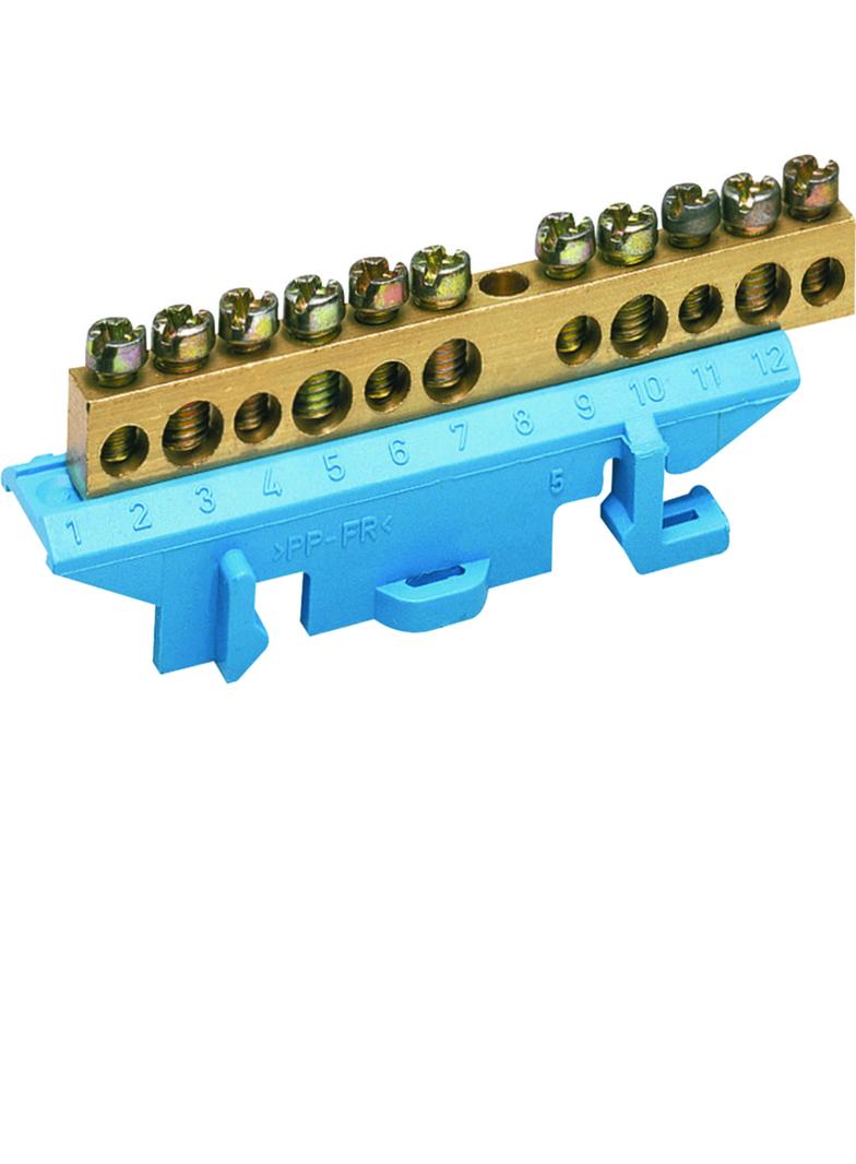 Listwa przyłączeniowa z cokołem neutralna 5x16+6x10 mm2 KM11N HAGER