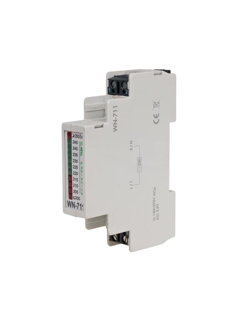 Wskaźnik napięcia jednofazowy 230V AC WN-711 F&F