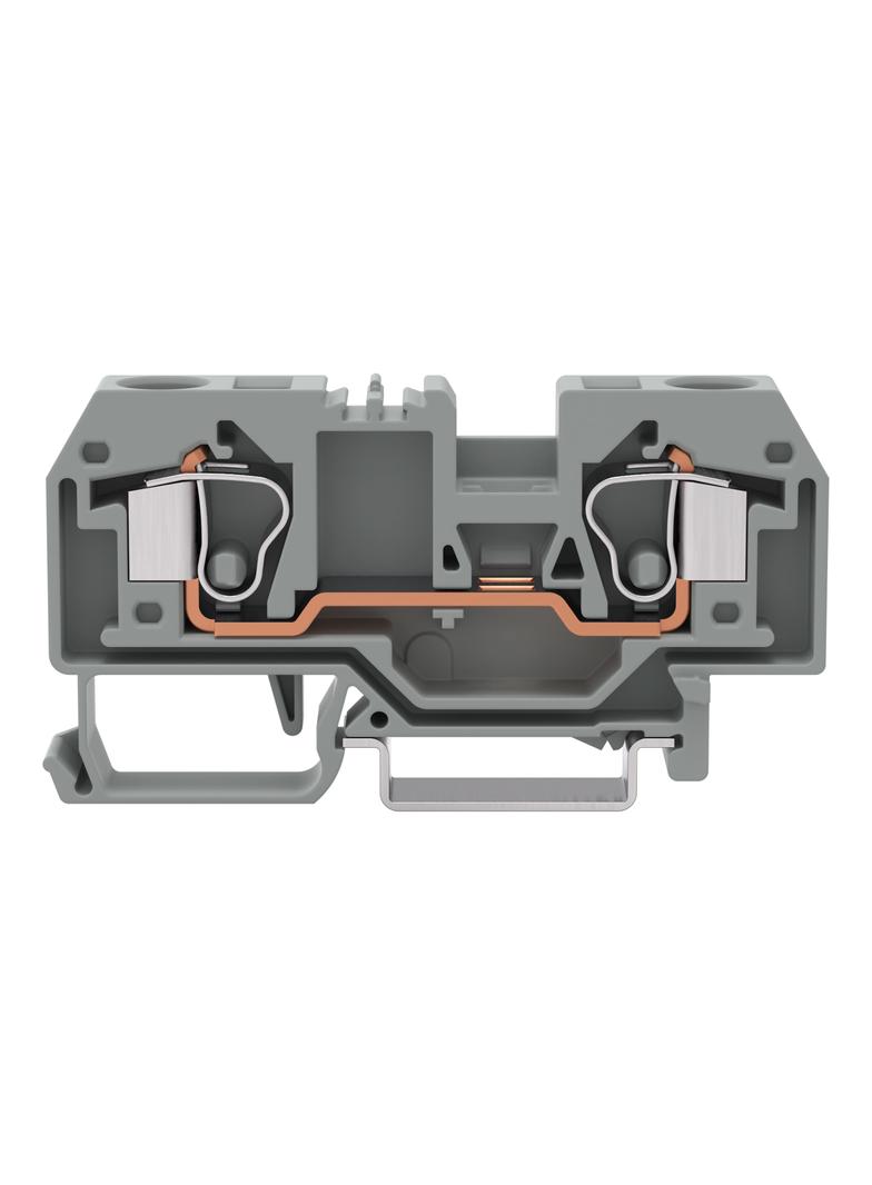 złączka 2-przewodowa 10 mm2 pomarańczowa