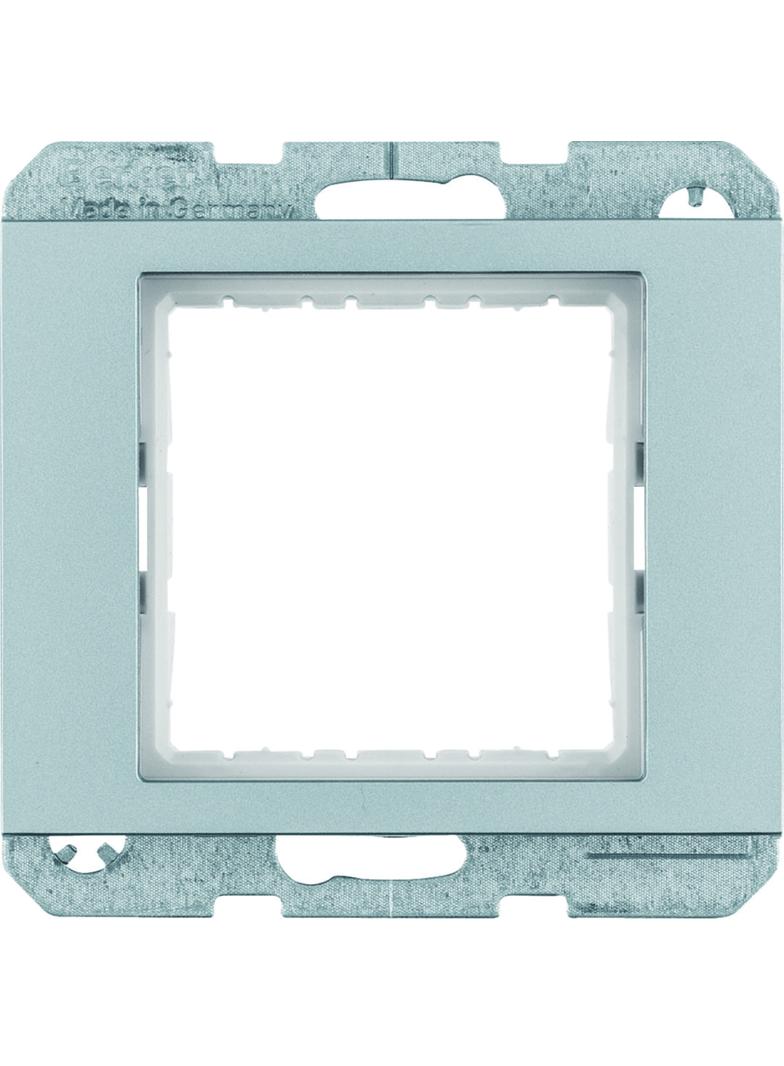 BERKER K.5 Zestaw adaptacyjny do modułów systo 45x45mm stal szlachetna lakierowana 14407004 HAGER