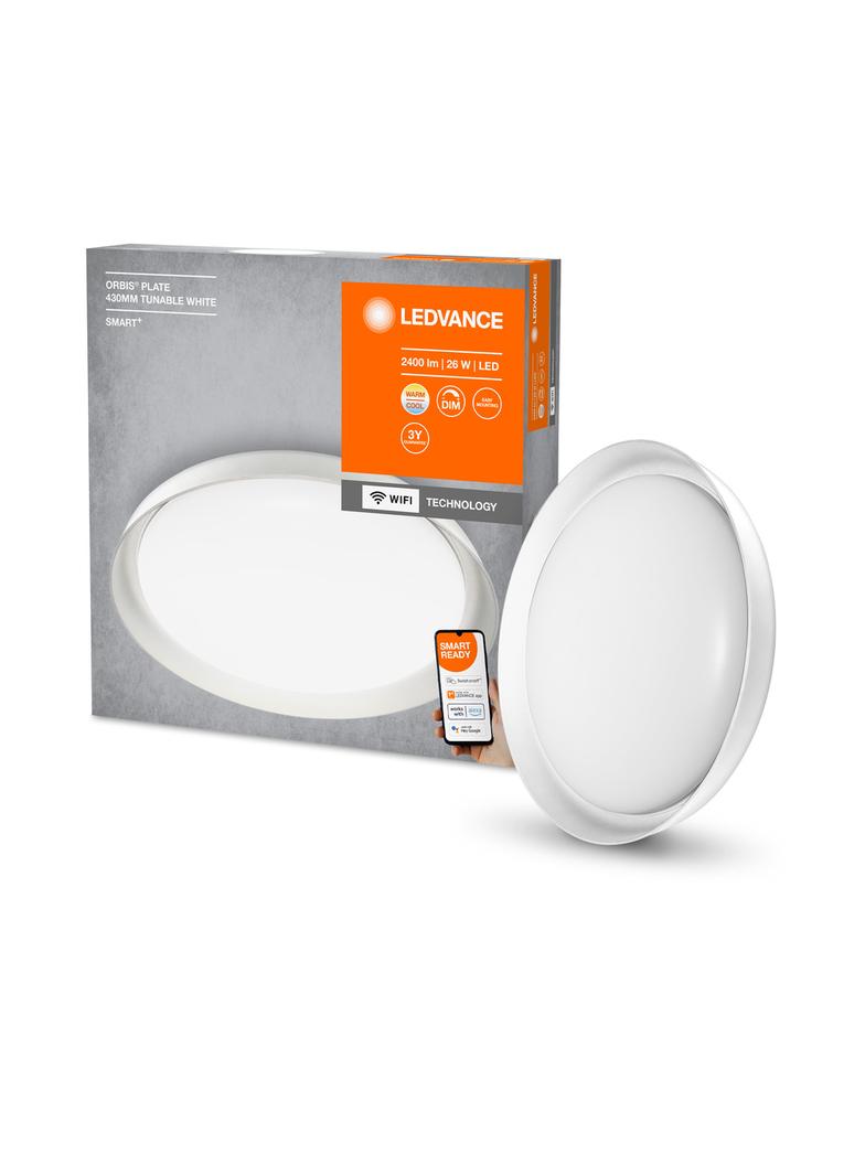 Oprawa SMART+ Orbis Ceiling Plate WIFI TW 430mm WT