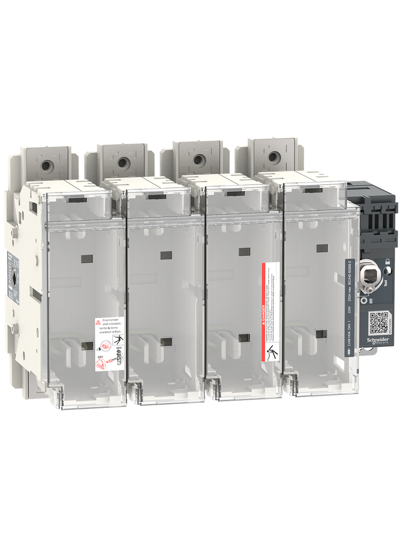 Rozłącznik bezpiecznikowy, FuPacT, 250A, 4P, DIN 1