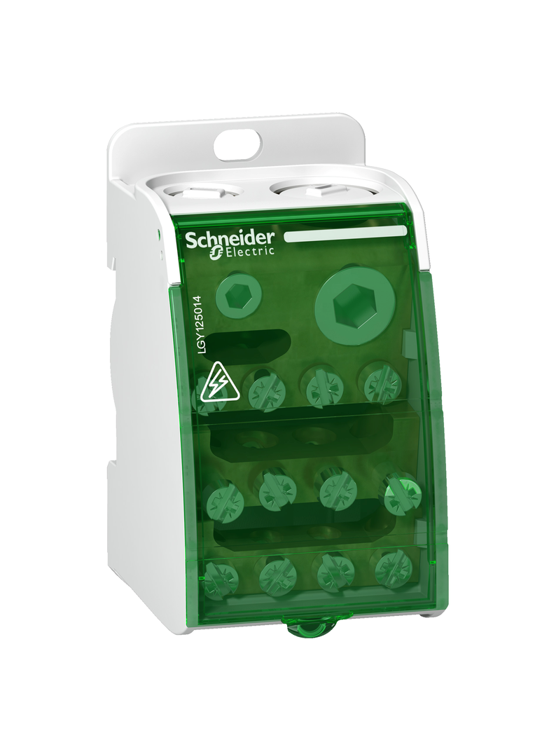 Blok dystrybucyjny Acti9 śrubowy 14 otworów 250A 1P