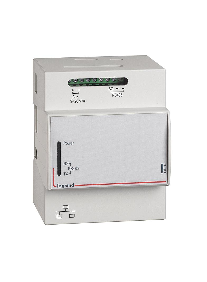 Serwer Sieciowy Do 10 Urządzeń Pomiarowych - Modułowy 414947 LEGRAND