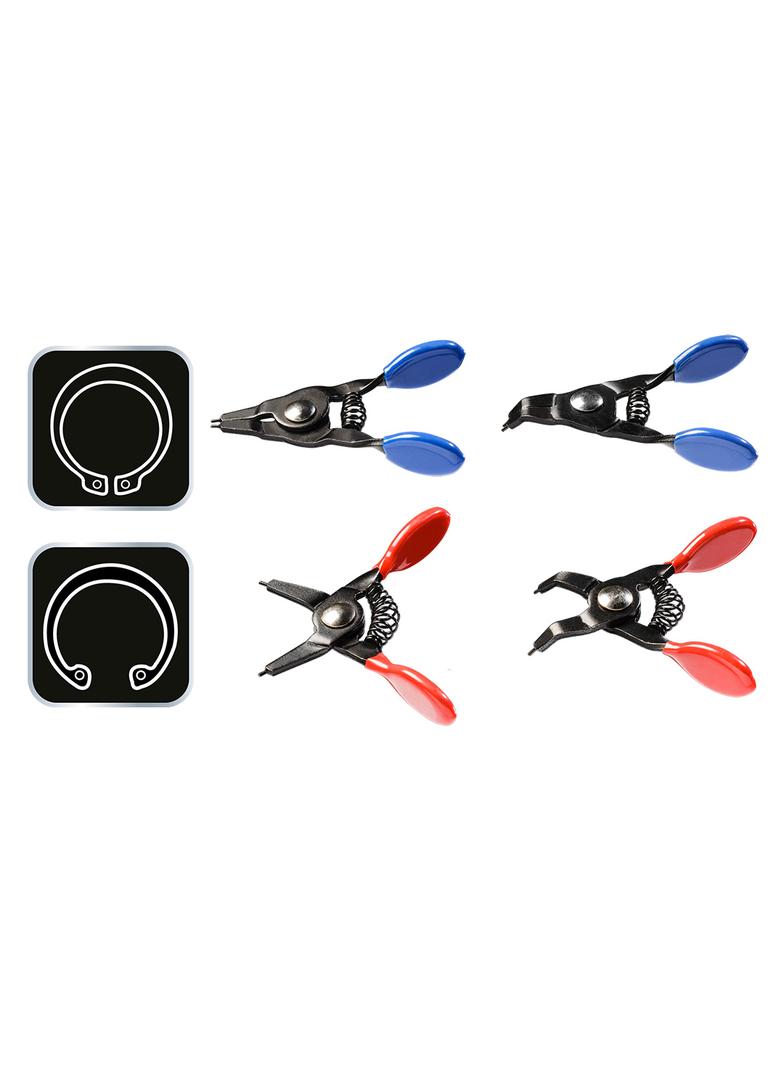 Zestaw mini szczypiec do pierścieni osadczych