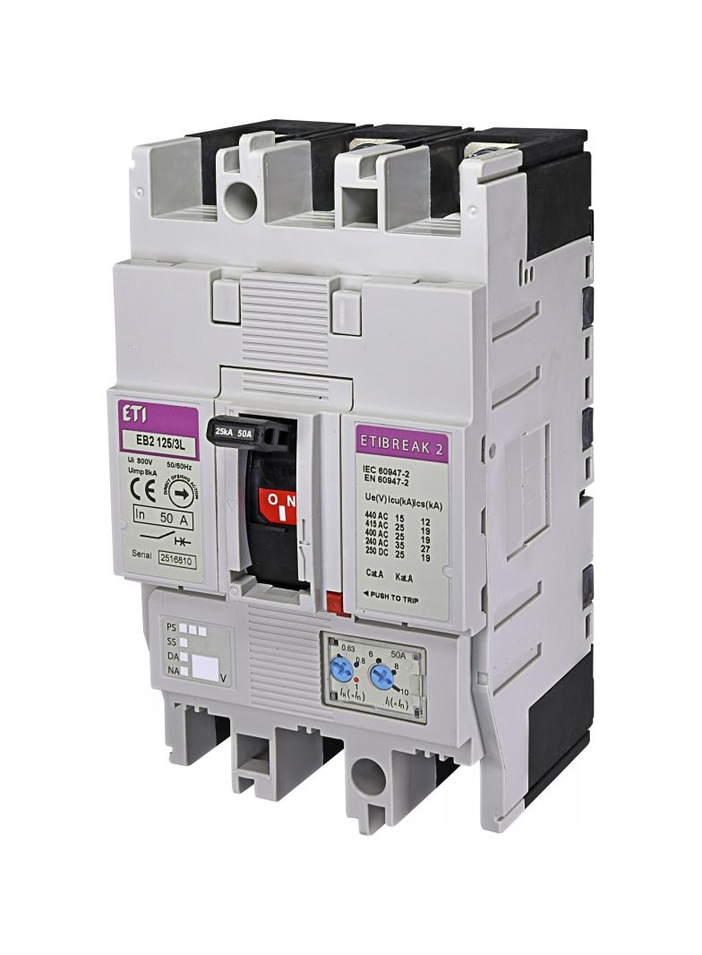 EB2 125/3L 50A 3P WYŁ.MOCY 3P, 25KA