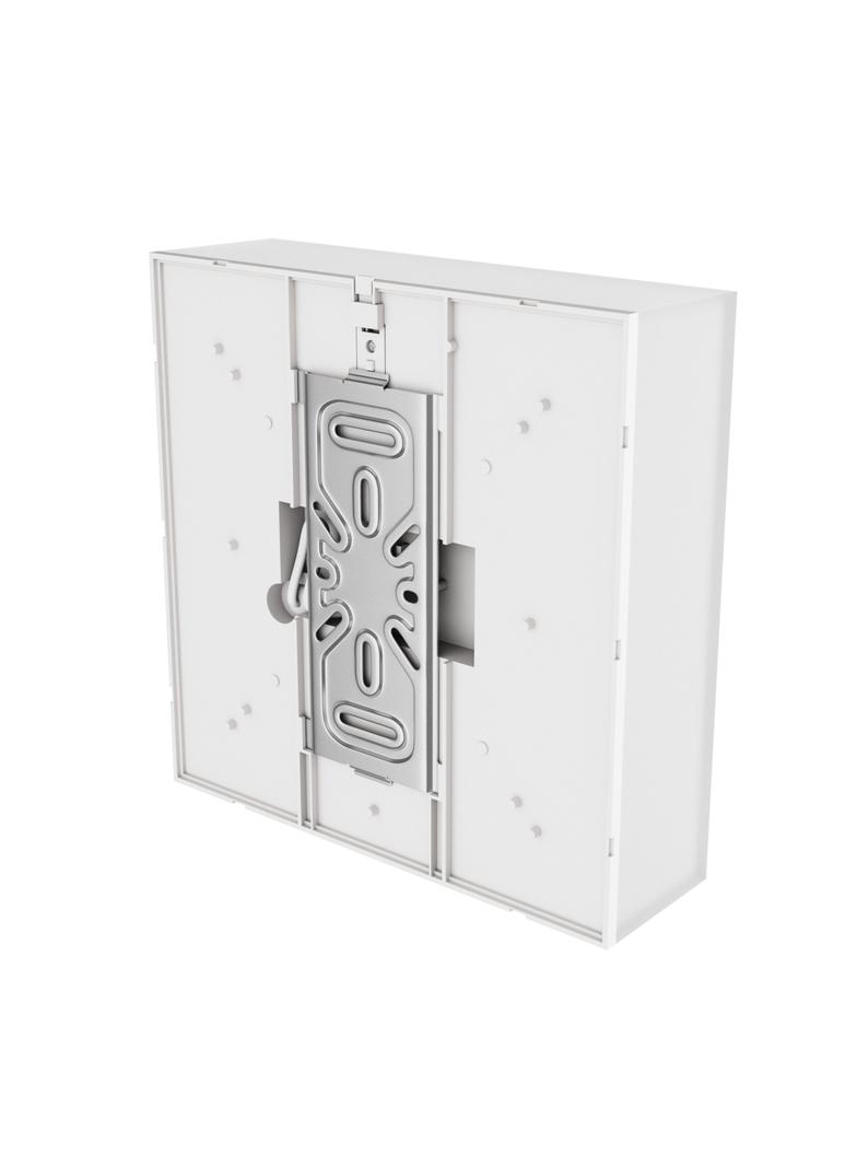 SCATOLLO 20W CCT 230V IP54 250x250x75MM BIAŁY ELEWACYJNA