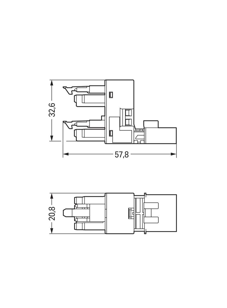 rozgałęźniki typu h