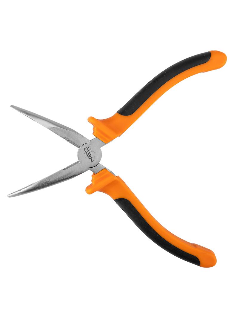 Szczypce wydłużone wygięte 200mm NEO GTX 01-016 GTX Poland