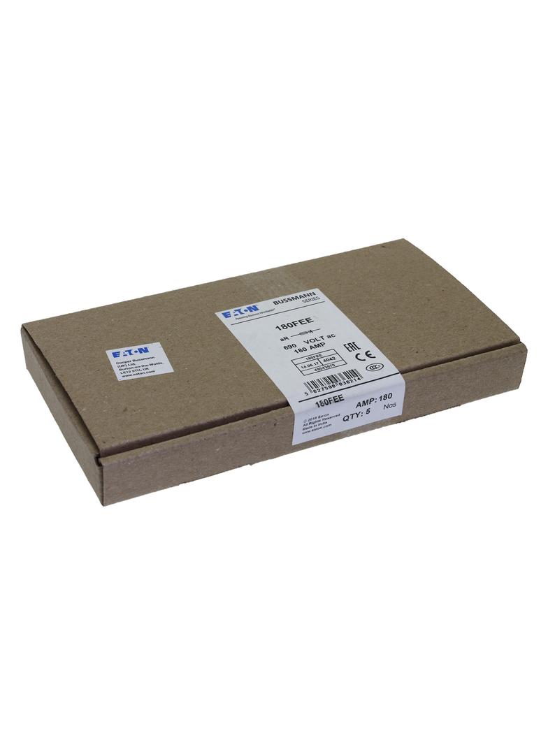 180AMP 690V IEC AC TWIN FUSE Wkładka szybka 180A AC 690V DC 500V BS88 37x94 mm aR BS 180FEE EATON
