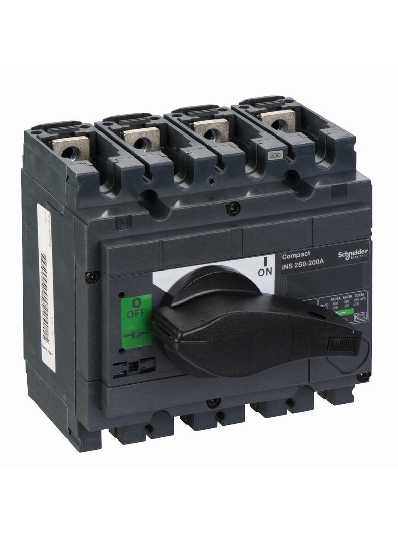 Compact INS INV, rozłącznik INS250 200A 4P