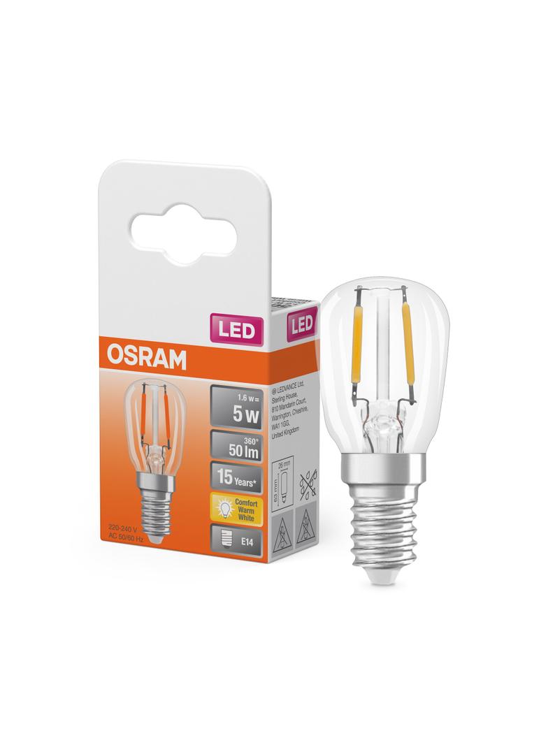 Lampa LED SPECIAL T26 Filament szkło przezroczyste 5 non-dim 1,6W 824 E14