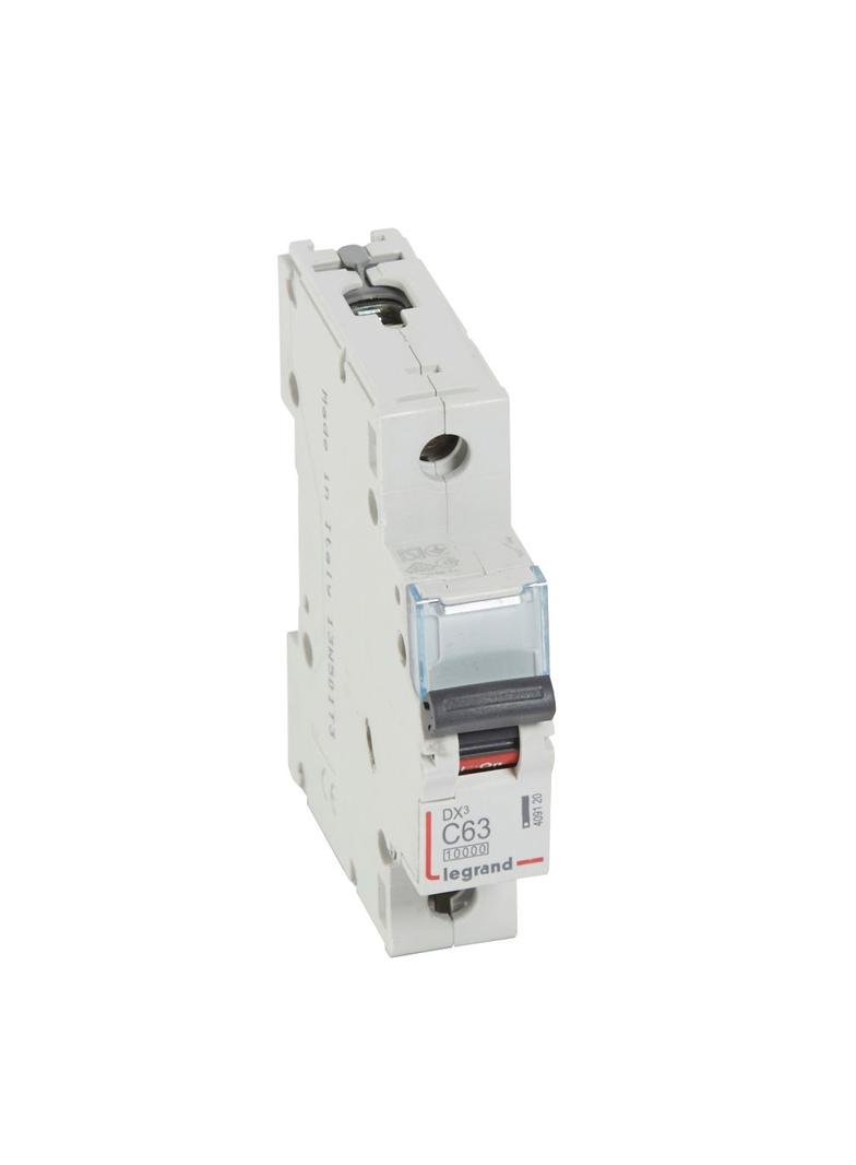WYŁĄCZNIK NADPRĄDOWY S 311 1P C 63A 10000A SERII DX3, Legrand