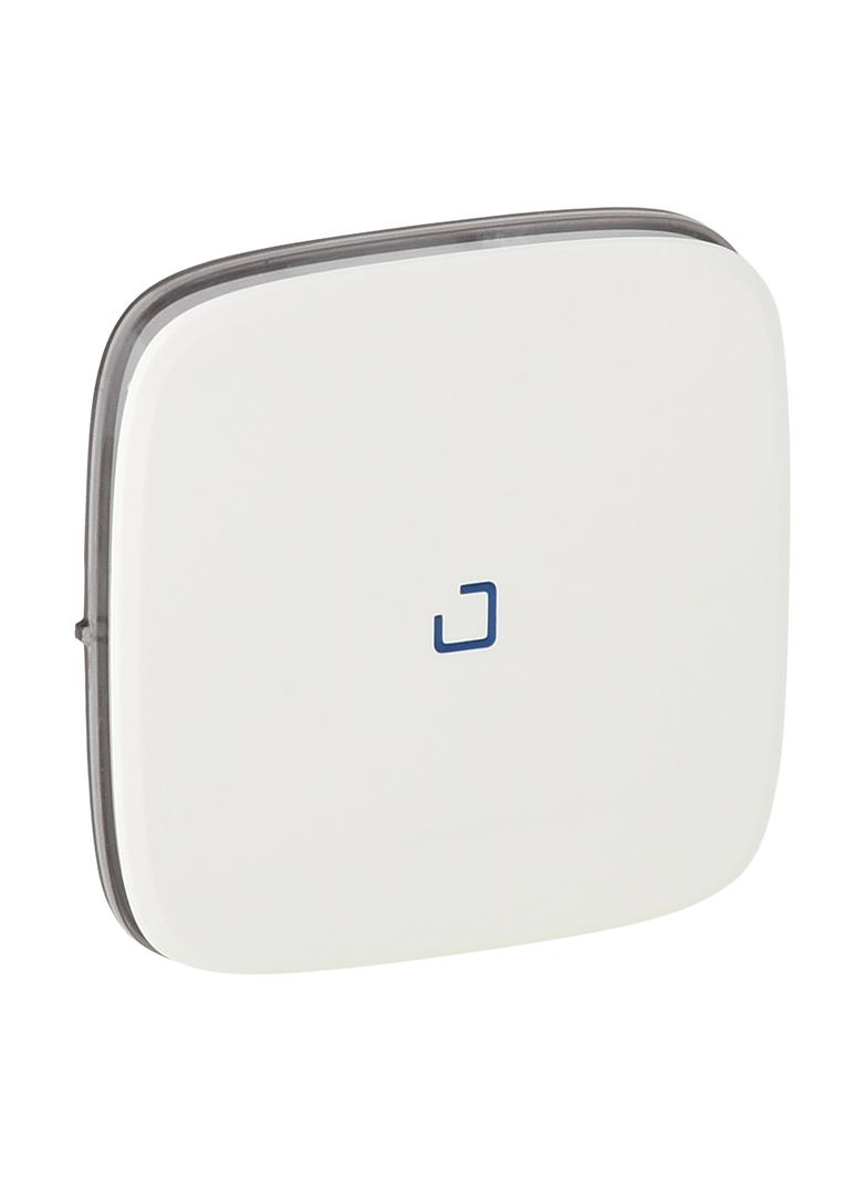 VALENA ALLURE - KLAWISZ BIAŁY ŁĄCZNIKA JEDNOBIEGUNOWEGO ZE WSKAŹNIKIEM, Legrand