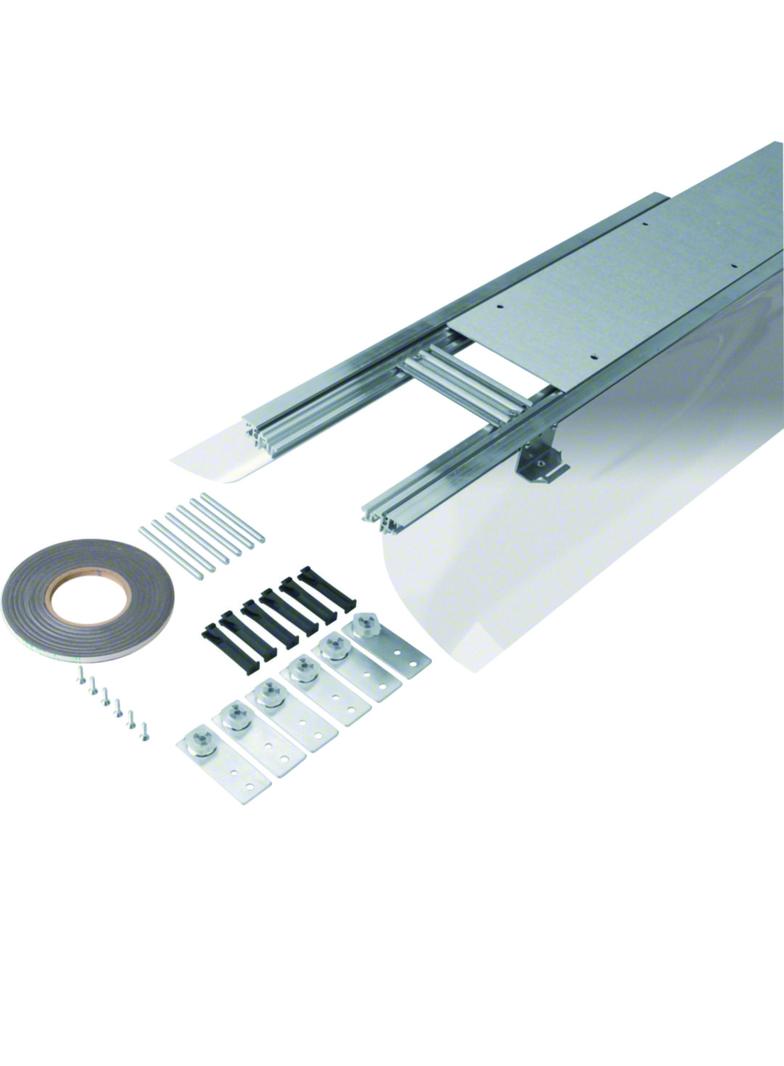 tehalit.BK Kanał współpoziomy boczna folia ochronna BKFD 200x(145-190)mm stal BKFD200145 HAGER