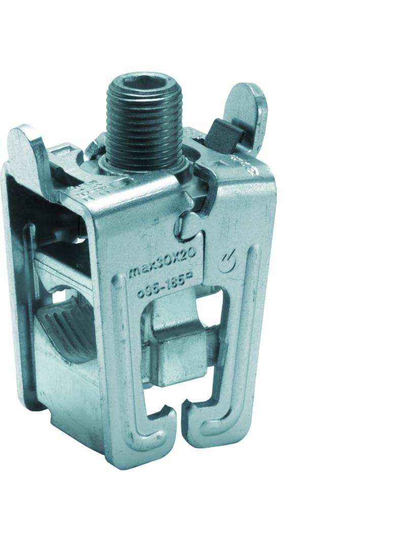 Zaciski do szyn zbiorczych 95-185mm2 Cu 20/30x5/10mm KS24C HAGER