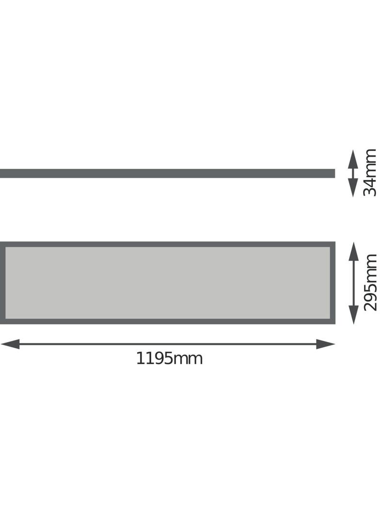 Oprawa PANEL 4IN1 1200 32W 865 UGR19 WT