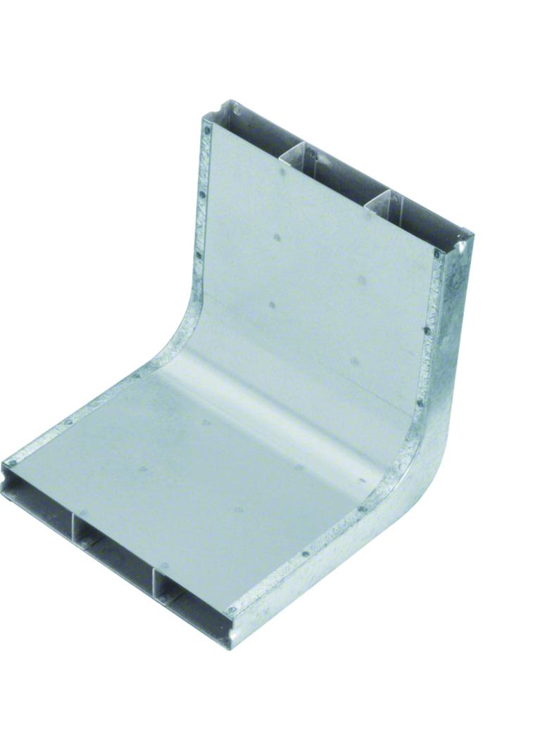 tehalit.UK Narożnik pionowy 3-komorowy 190X28mm stal UKK190283 HAGER