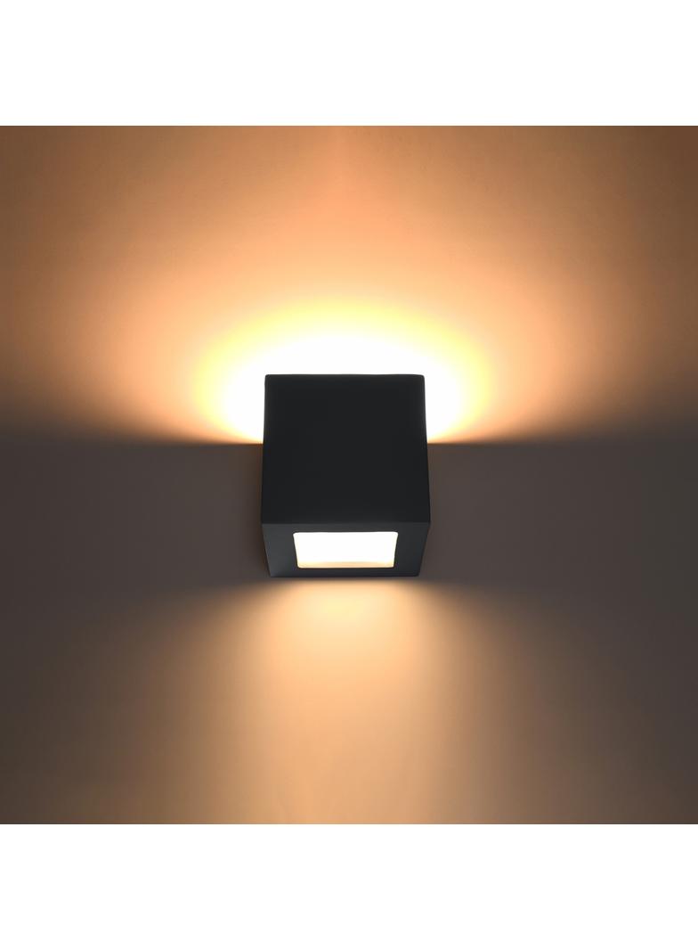 Sollux Kinkiet ceramiczny LEO czarny SL.0872