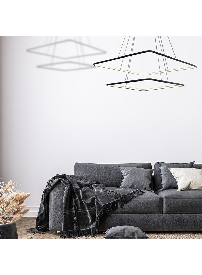 Milagro lampa wisząca LED Nix Black 50W 3500lm 3000K ML518