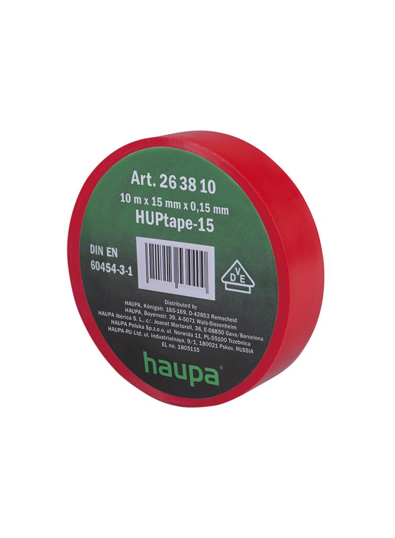 Taśma izolacyjna VDE 15 mm x 10 m czerwona