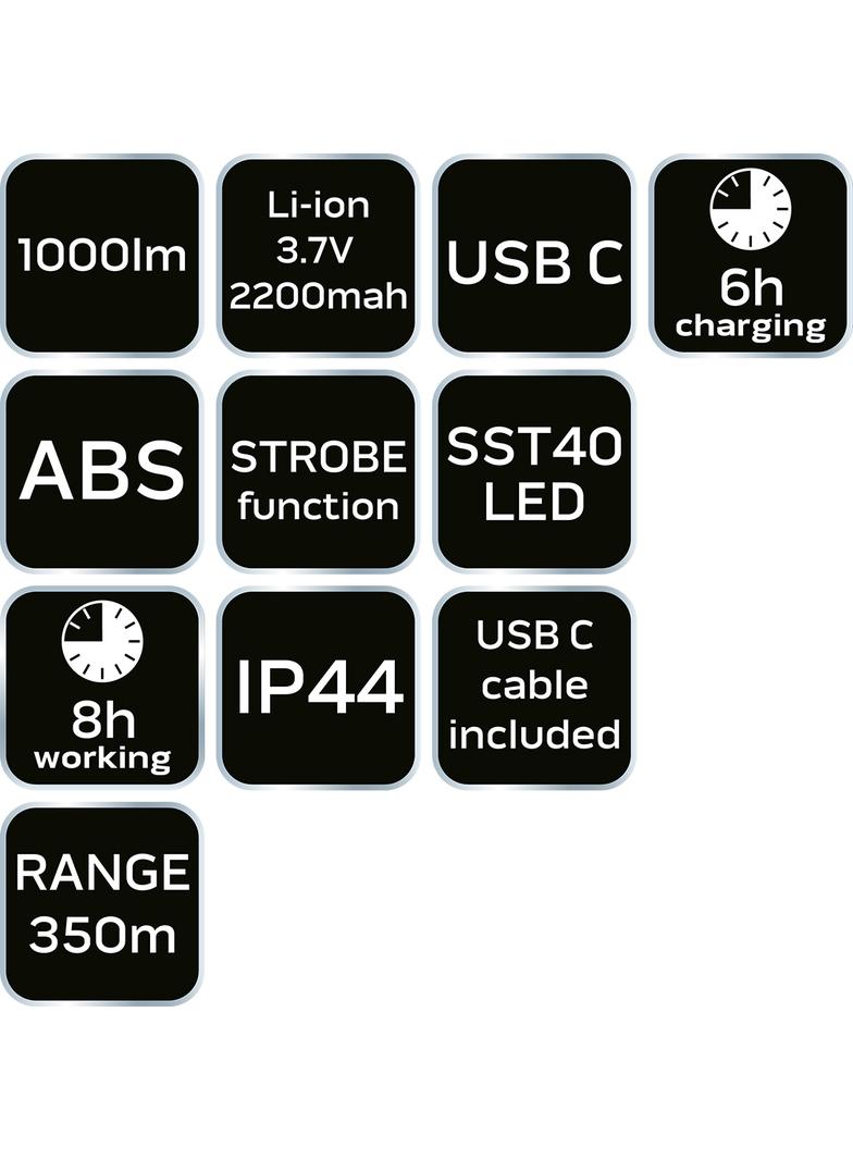 Lampa szperacz 1000lm