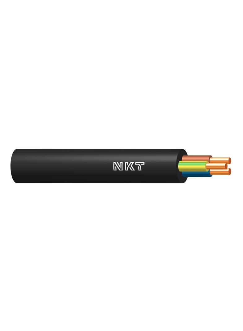 Kabel energetyczny YKY żo 3x1,5mm2 RE czarny 0,6/1kV ziemny /bębnowy/ NKT