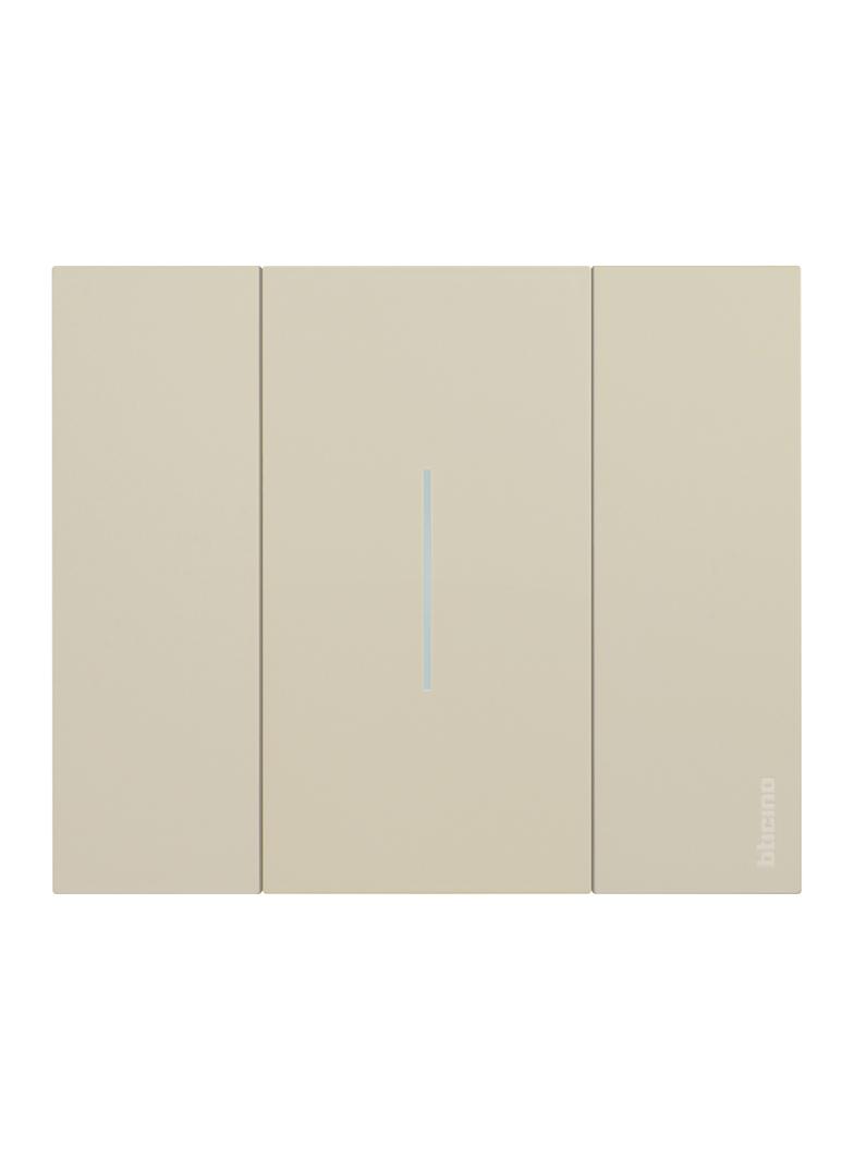 LIVING NOW - KLAWISZ - 2 MODUŁY - PIASKOWY BEŻ, Bticino