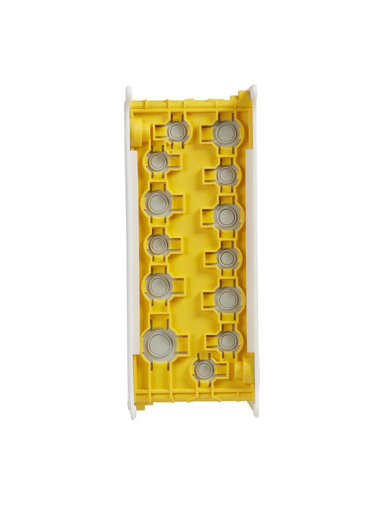 ECOBATIBOX PUSZKA WIELOSTRONNA KWADRATOWA Z MEMBRANĄ 200X200X85 MM, Legrand