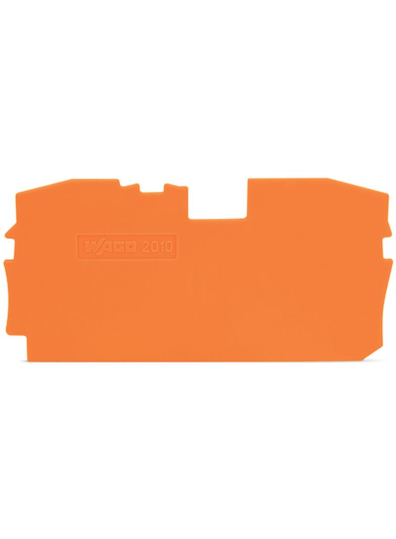 Ścianka końcowa pomarańczowa TOPJOBS 2010‑1292 /25szt./ WAGO