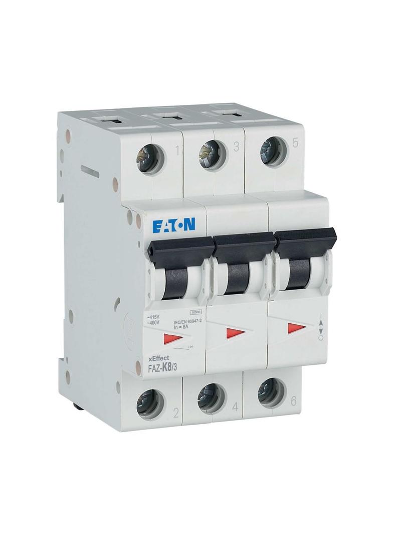 FAZ-K8/3 Wyłącznik nadprądowy 10kA K8A 3P 278908 EATON