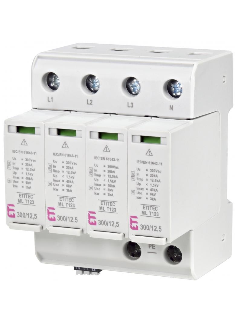 ETITEC ML T123 300/12,5 4+0 RC Ogranicznik przepięć T1, T2, T3 (B, C, D)