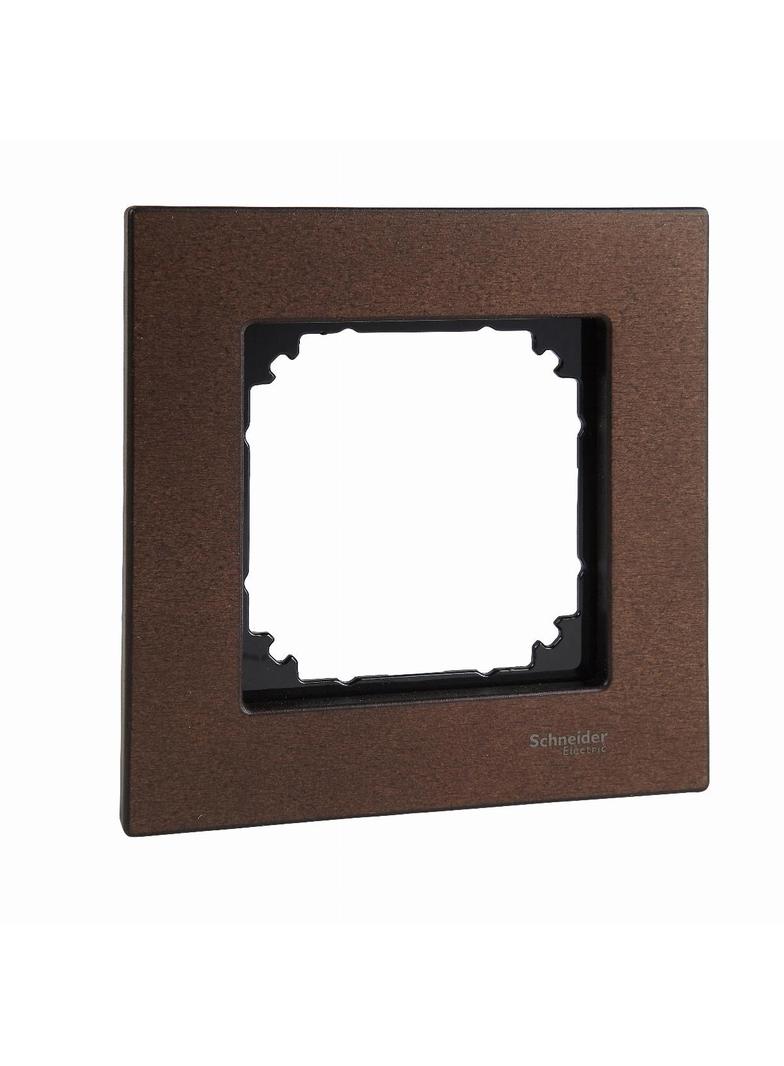 Merten, M-Elegance drewno, ramka pojedyncza, orzech