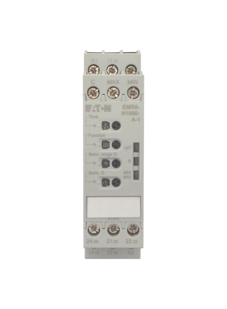 EMR6-N1000-A-1 Przekaźnik monitorujący poziom 24 - 240VAC /DC 0.1 - 1000 kOhm 184757 EATON