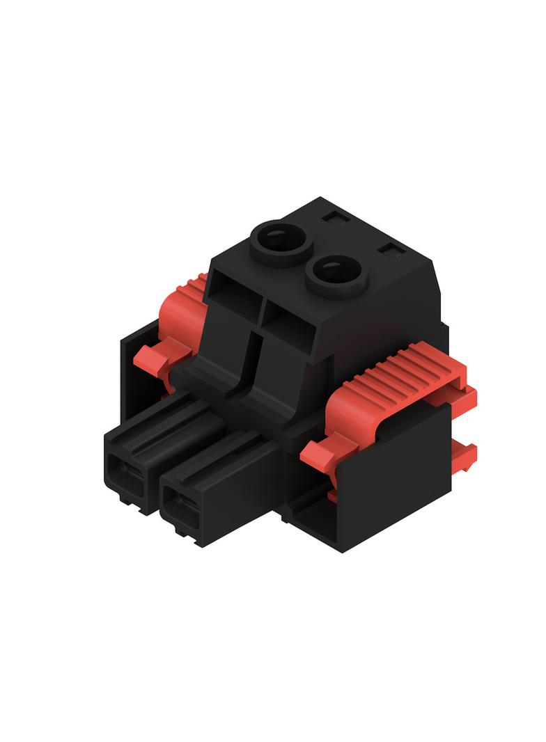 BUZ 10.16HP/02/180F AG BK BX Złącze kablowe do płytek drukowanych /28szt./ WEIDMULLER