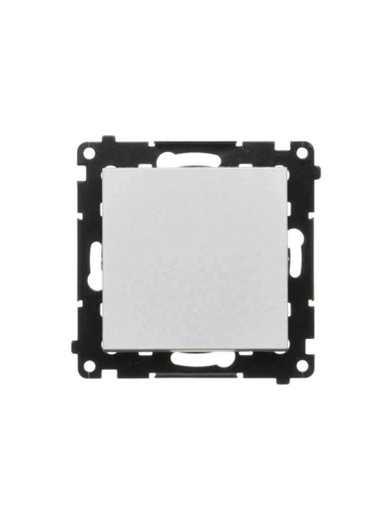 Simon 55 Łącznik schodowy bez piktogramu szybkozłączka Aluminium mat TW6.01/X/143 KONTAKT
