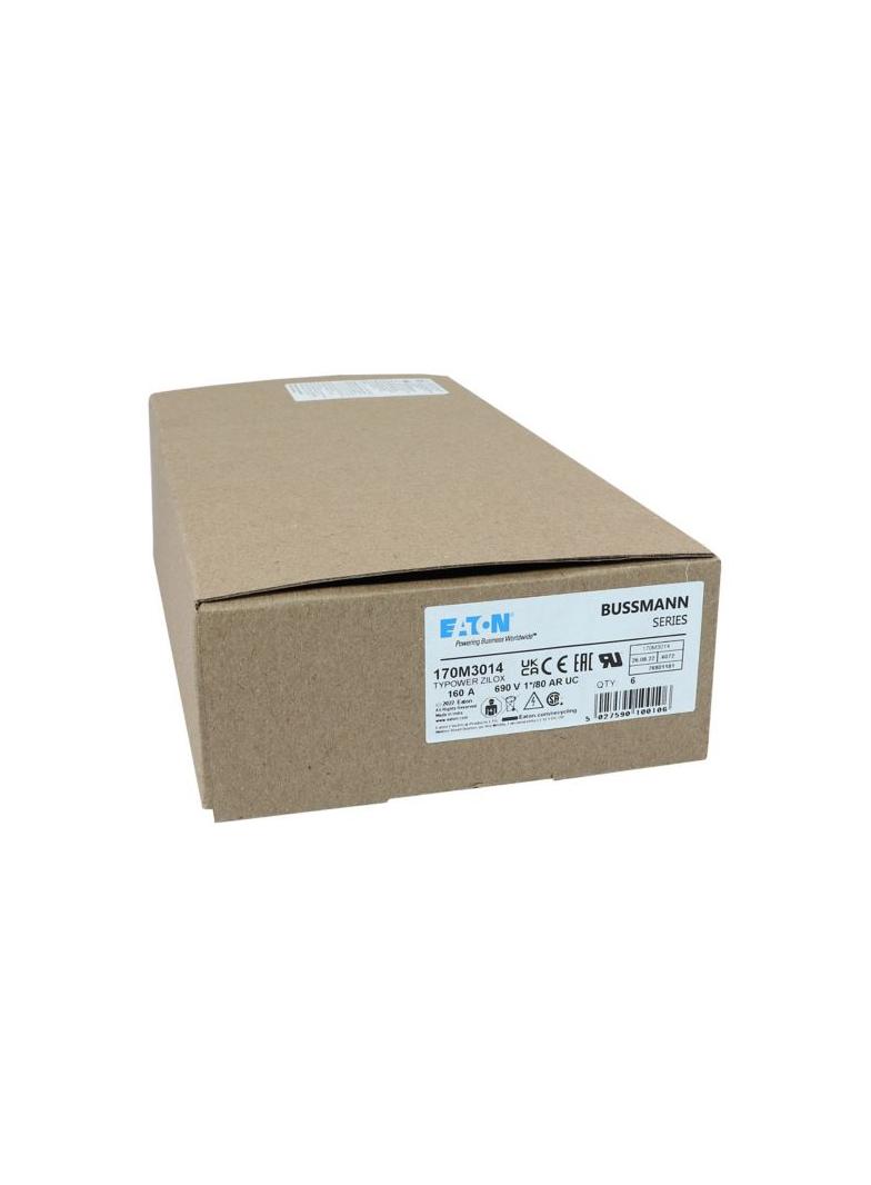 160A 690V 1*/80 aR INDICATOR FUSE Wkładka szybka 160A AC 690V compact DIN 1 45x45x104 mm, 170M3014 E