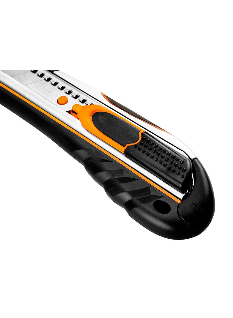 Nóż z ostrzem łamanym 18 mm, szybkie cięcie i blokada ostrza